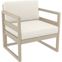 Крісло для відпочинку Mykonos Armchair Taupe Beige